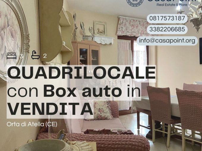 Quadrilocale in vendita con Box auto